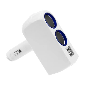Foldbar Power Bank USB Bil Oplader Dobbelt Port 2-Port til Hurtig Opladning Holdbar Til iPad iPhone Android-Telefon 5V/2.1 1A Hurtig Opladning