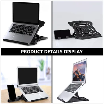 Folde Laptop Stand Tablet Rack Justerbar Holder Til Bærbare Computere, Notebook Indehaver