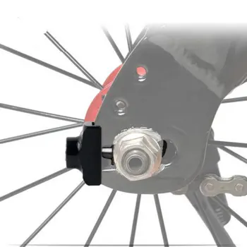 Foldecykel Ultralet Aluminium BMX Kæde Strammer Fastener Kæde Adjuster DIY Ændring Særlige