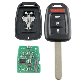 For 2013-2016 Honda Accord Civic Fjernstyret Bil Key Fob 313.8 Mhz ID47 Chip MLBHLIK6-1T