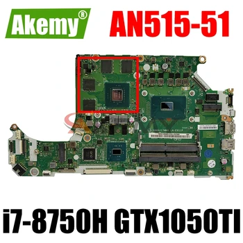 For ACER AN515-51 A715-71G laptop bundkort LA-E911P bundkortet opgradere i7-8750H GTX1050TI testet arbejde Bundkort