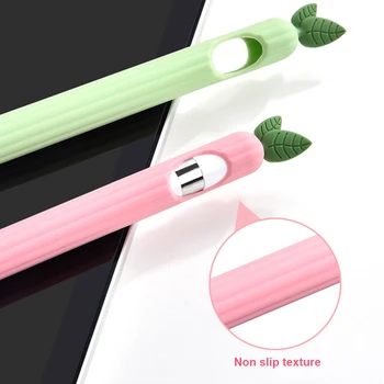 For Apple Blyant 1/2 Tilfælde Blød Silikone Holder Stylus Pen Cover Kompatibel med Ipad, Tablet Touch pen Beskyttende Sag