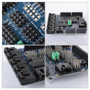 For Arduino UNO MEGA Duemilanove Sensor Skjold V4 Digital Analog Modul Servo Motor