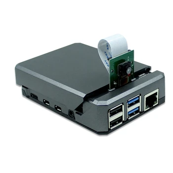 For Argon Neo Raspberry Pi 4B Heatsink Case Slanke Aluminiums Kabinet Understøtter Ventilator og Magnetisk Top