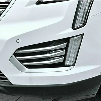 For Cadillac XT5 2016-2019 Foran Tåge Lys Protector Dække tågelys Ramme Trim ABS Chrome