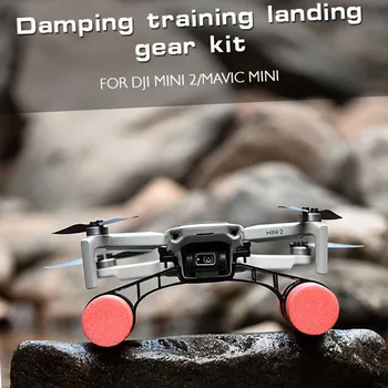 For DJI Mavic Mini 2 Dæmpning Traning Landing Gear Kit Landing Skid Float Kit Til DJI Mavic Mini 2/ Mini