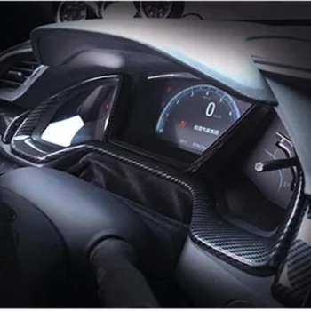 For Honda Civic 2016 2017 2018 2019 ABS-Krom Interiør Påmontering af Dashboard-Frame Cover Trim Bil Styling Indre Udsmykning Tilbehør
