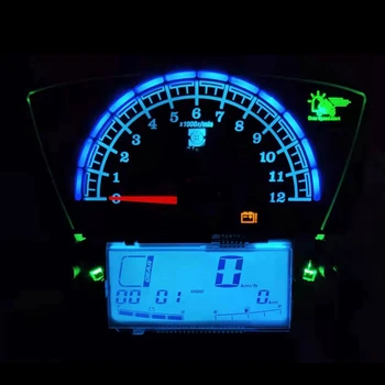 For Honda EX5 Speedometer Farver LCD Digital Kilometertæller Dashboard-Speedometer, Omdrejningstæller Måleren Gear Indikator