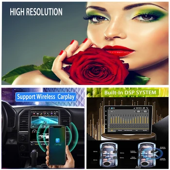 FOR Honda Fit 2006-2008 Android10.0 Bil DVD-Afspiller GPS Mms-Auto Radio Bil Navigator Stereo Receiver 128G indbygget Carplay