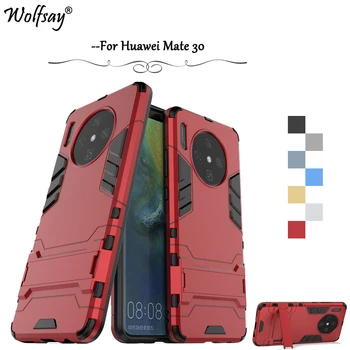 For Huawei Mate 30 Tilfælde Stødsikkert Robot Gummi Hard Back PC Phone Case For Huawei Mate 30'ERNE, Beskyttende Cover Til Huawei Mate 30