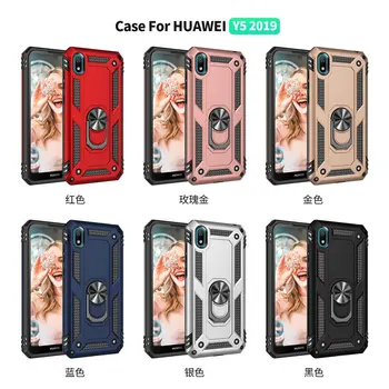 For Huawei Y5 2019 AMN-LX9 AMN-LX1 AMN-LX2 3D Combo Armor Case til Ære 8S KSE-LX9 KSA-LX9 Metal Telefonen Bagsiden Tilfælde Fundas