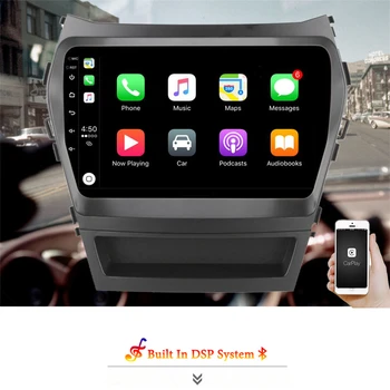 For Hyundai Santa Fe 3 2013 - 2016 Android 10.0 6G Bil GPS Navigation hovedenheden Car Multimedia-Stereo-Afspiller, Stereoanlæg med Radio Audio