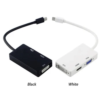 For MAC Pro Air Mini Thunderbolt-Displayport Adapter DP Til HDMI/VGA/DV-Kabel 2 Port