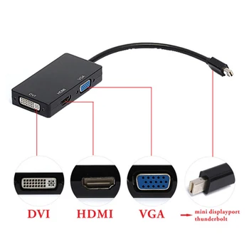 For MAC Pro Air Mini Thunderbolt-Displayport Adapter DP Til HDMI/VGA/DV-Kabel 2 Port
