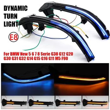 For Nye BMW 5 6 7 8 Serie G38 G12 G20 G30 G31 G32 G14 G15 G16 G11 G12 M5 F90 Dynamisk Blinker LED-blinklys sidespejl Lys