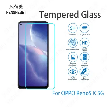 For OPPO Reno 5 K Reno5K Reno 5K Reno5 K 5G FENGHEMEI Hærdet Glas Skærm Protektor