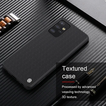 For Samsung Galaxy A52 5G Sag Oprindelige NILLKIN Tekstureret Vævning Nylon Fiber Beskyttende PC-Back Cover til Galaxy A52 4G чехол