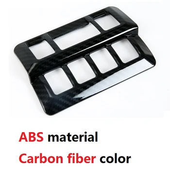 For Subaru Carbon Fiber Konsol Forlygte Switch Panel Dækker Trim Indretning Ramme for Subaru XV Crosstrek Impreza 2018-2020