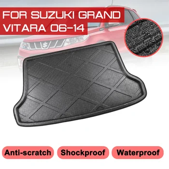 For Suzuki Grand Vitara 2006 2007 2008 2009 2010-Bil gulvmåtte Tæppe Bag Kuffert Anti-mudder Dækning