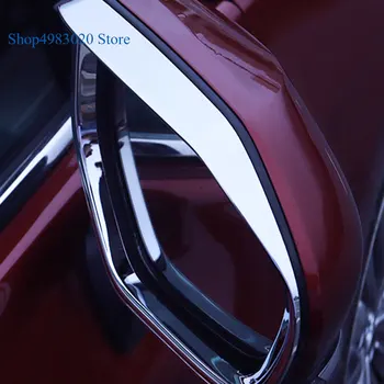 For Toyota Avalon 2018 2019 ABS Chrome Bil bakspejl blok regn øjenbryn Dække Trim Mærkat Bil Styling Tilbehør 2stk