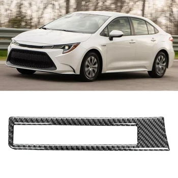 For Toyota Corolla 2019-2021 Ægte Carbon Fiber Forlygte-Knappen Frame Cover Trim