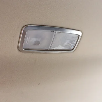For Toyota Corolla E170 Bil Foran Bageste Læsning Lampeskærm Let Ramme Dække Trim Tilbehør ABS Chrome 3Pieces