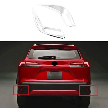 For Toyota Corolla på Tværs af 2020 2021 ABS Bageste Tåge Lys Lampe Bezel Dække Trim Ydre Pynt