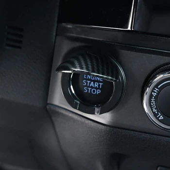 For Toyota Tacoma-2020 Bilens Motor Start-Stop-Kontakten Knappen på Panelet Dække Trim Tilbehør til Udsmykning