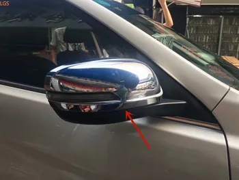 For Venucia T70 2018-2020 af Høj kvalitet ABS Chrome rearview spejl dekoration dække anti-rub beskyttelse bil tilbehør