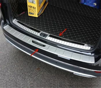 For Volkswagen Teramont 2017-2020 rustfrit stål tærskel vagt kuffert tærskel guard anti-ridse beskyttelse, tilbehør til bilen