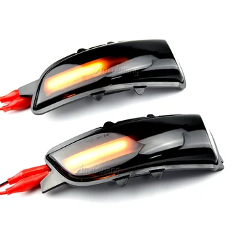 For Volvo S40 S60, S80 C30 V50 V70 Dynamisk blinklys Lys LED Rearview Side Spejl Lys Sekventiel Blinker Indikatoren