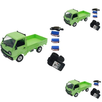 For WPL-D12-1/10 4WD RC Truck Simulation Drift Lastbil Klatring Bil LED Lys fjernstyret Bil-Legetøj til Drenge, Børn, Voksne