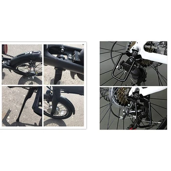 For Xiaomi Qicycle EF1 Elektrisk Cykel Bagskifter Protector Guard Bar Bøjle Undgå Skader & Skærme og Støtteben-Dæk Sp