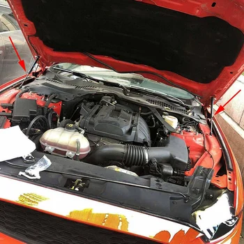 Forreste Motorhjelm Dække Stød Lift Stolper Bar Støtte gasfjeder for Ford Mustang-2020