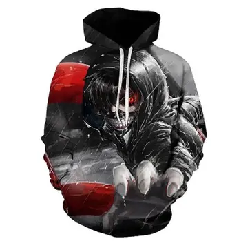 Forår/sommer 2020 mænds casual rutine sæt hoodie høj kvalitet print skygge print langærmet hættetrøje sweatshirt