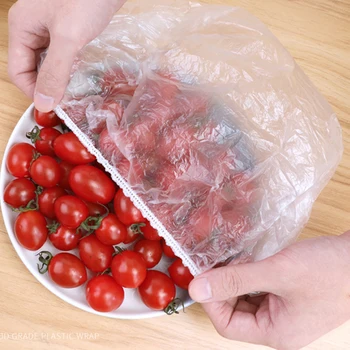 Frisk holde Taske Fødevarer Dækker Frugt opbevaringspose Emballage Plastic Poser, Engangs Køkken Frisk Holde Mad Saver Taske