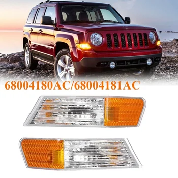 Front LED tågelygter Lygter, blinklys Lys for Jeep Patriot 2007-