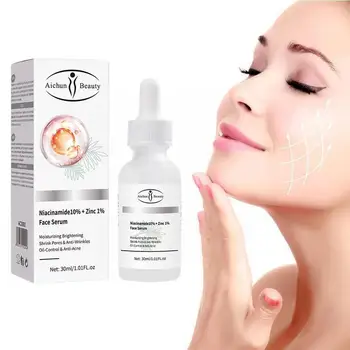Fugtgivende Essensen Whitening Creme Face Serum Fine Pore Essensen Flydende Anti Transparen 30 ml Aging Salicylsyre A9X6