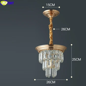 FUMAT Crystal 11.11 Salg på Hovedet Pendel Lamper Europæisk Minimalisme, Stil og Luksus Hængende Lys Armatur For Entre Garderobe LED