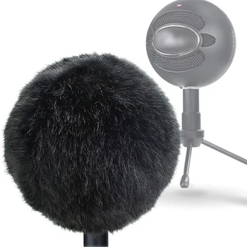 Furry Forrude til Mikrofon, Forrude Vind Dække for at Forbedre Blue Snowball Mic Lyd