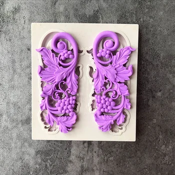 Fødevaregodkendt Silikone Chokolade Jelly Kage form for Non-stick 3D DIY Slik at Bage Kager Udsmykning Værktøjer Europæiske Prægning af Skimmel