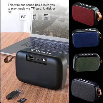 G2 Trådløse Bluetooth Mini Højttaler Subwoofer Støtte TF Kort Lille Radio Afspiller Udendørs Bærbare Sport lydunderstøttelse 16GB