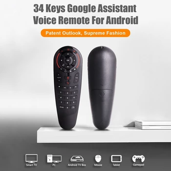 G30S Air Mouse 2,4 G Wireless Stemme Fjernbetjening 33 Nøgler IR-Læring Gyro Sensor Fjernbetjeningen til Android TV Box X96 H96