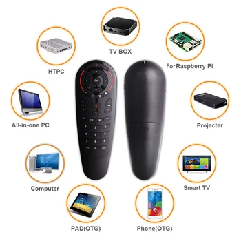 G30S Air Mouse 2,4 G Wireless Stemme Fjernbetjening 33 Nøgler IR-Læring Gyro Sensor Fjernbetjeningen til Android TV Box X96 H96