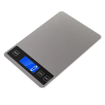 G8DA Digital køkkenvægt 22lb/10kg Opladning Touch-Knappen Vandtæt Madlavning Skala