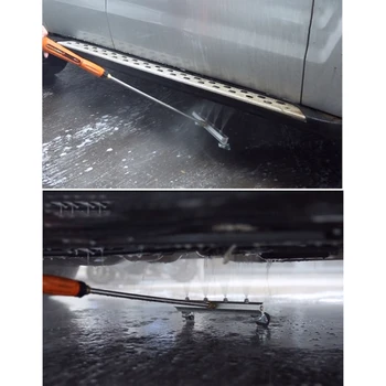 G99F veje i Byområder Bil Bunden Vand Vaskemaskine Praktiske Cleaning Kit 4 Rustfrit Stål Dyser