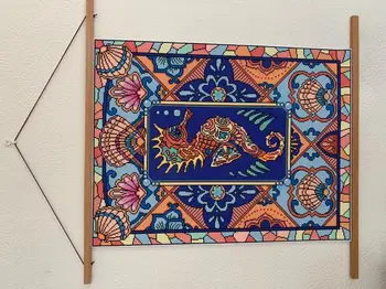 GATYZTORY DIY Diamant Maleri Dyr Billede Rhinestone Kits Cross Stitch Mosaik Kunstværk Håndlavet Gave Home Decor