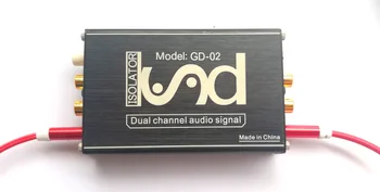 Gd-02 Lyd Isolator Fjerne Nuværende Akustisk Støjreduktion Filtrering Signal Fælles Fodslag Anti Jamming Støj Canceller