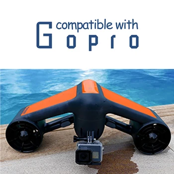 GENEINNO S1 El-Undervands Scooter 50Meter Vandtæt Justerbar Hastighed Propel Dykning Fridykning Snorkel Udstyr