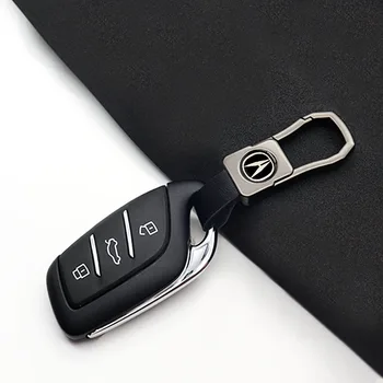 Generelt bil nøglering små tilbehør anti-tabte bil læder nøglering Acura - bil nøglering enkel talje nøglering